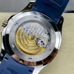 3K Factory Patek Philippe Aquanaut 42.2mm 5168G-001 White Gold Blue Rubber Strap Blue Dial