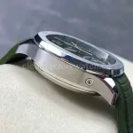3K Factory Patek Philippe Aquanaut 5968g-010 42mm White Gold Green Rubber Strap Arabic Numerals Green Dial