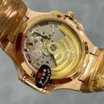 3K Factory Patek Philippe Nautilus 35.2mm 7118-1200R-001 Full Rose Gold Diamond Bezel White Dial