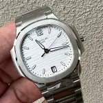 3K Factory Patek Philippe Nautilus 35.2mm 7118-1A-010 White Dial