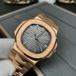 3K Factory Patek Philippe Nautilus 40mm 5711R -001 Full Rose Gold Brown Dial