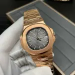 3K Factory Patek Philippe Nautilus 40mm 5711R -001 Full Rose Gold Brown Dial
