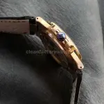 3K Factory Patek Philippe Nautilus 40mm 5711R Rose Gold Leather Dark Gray Dial