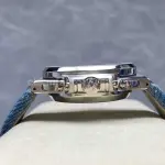 3K Factory Patek Philippe Nautilus 5976/1G-001 Calf Skin Strap White Gold Blue Dial