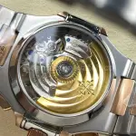 3K Factory Patek Philippe Nautilus 5980/1AR-0001 Half Rose Gold Blue Dial