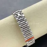 8+ Factory Counterweight Rolex Day-Date 18206 36mm Full White Gold Black Dial