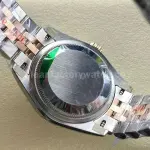 8+ Factory Rolex counterweight Datejust 278271-0028 31mm Half Rose Gold Diamond Brown Dial Jubilee