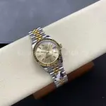 8+ Factory Rolex counterweight Datejust 278273-0014 31mm Half Yellow Gold Champagne Dial Jubilee