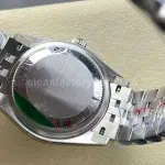 8+ Factory Rolex counterweight Datejust 278384RBR-0010 31mm Diamond White Gold Bezel Full 904L Diamond Grey Dial Jubilee