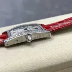 8848 Factory Cartier Tank Américaine 19mm Roman Numerals Silver Dial