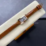 8848 Factory Cartier Tank Américaine W2607456 19mm Roman Numerals Silver Dial