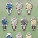 A+ Factory Rolex Datejust 126284RBR-0021 36mm Diamond Bezel Full 904L Roman Numerals&Diamond Silver Dial Jubilee