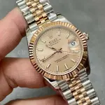 A+ Factory Rolex Datejust 278271-0010 31mm Half Rose Gold Pink Dial Jubilee