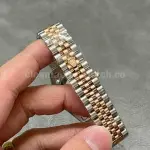 A+ Factory Rolex Datejust 278271-0010 31mm Half Rose Gold Pink Dial Jubilee