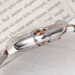 AF Factory Cartier Ballon Bleu W2BB0002 33mm Half Rose Gold Roman Numerals Silver Dial