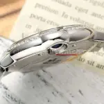 AF Factory Cartier Ballon Bleu W4BB0035 33mm Diamond Bezel Full Steel Diamond&Roman Numerals Silver Dial