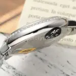 AF Factory Cartier Ballon Bleu W4BB0035 33mm Diamond Bezel Full Steel Diamond&Roman Numerals Silver Dial