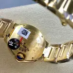 AF Factory Cartier Ballon Bleu W69001Z2 28mm Full Gold Roman Numerals Silver Dial