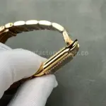 AF Factory Cartier Panthère 27mm Diamond Bezel Full Rose Gold Red Dial