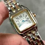 AF Factory Cartier Panthère W2PN0006 22mm Half Gold Roman Numerals Silver Dial