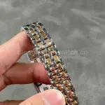 AF Factory Cartier Panthère W2PN0007 27mm Half Gold Roman Numerals Silver Dial