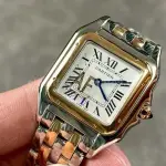AF Factory Cartier Panthère W2PN0007 27mm Half Gold Roman Numerals Silver Dial