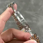 AF Factory Cartier Panthère W2PN0007 27mm Half Gold Roman Numerals Silver Dial