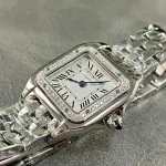 AF Factory Cartier Panthère W4PN0007 30mm Full Steel White Dial