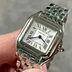 AF Factory Cartier Panthère WSPN0006 22mm Full Steel Roman Numerals Silver Dial