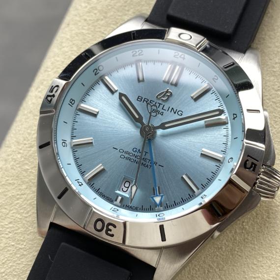 Breitling Chronomat GMT – Ice Blue Dial