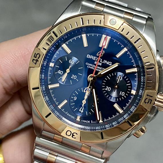 Breitling Chronomat – Two-Tone Blue Dial