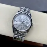 Clean Factory Rolex Datejust 126234-0013 36mm Full 904L Silver Dial Jubilee