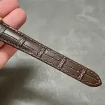 F1 Factory Cartier Tank Louis Cartier W1529856 22mm Yellow Gold Brown Leather Strap Roman Numerals Silver Dial