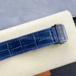 HB Factory Hublot Classic Fusion 565.CM.7170.LR 38mm Steel Leather Strap Blue Dial