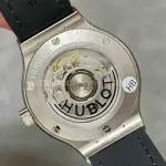 HB Factory Hublot Classic Fusion Racing Grey 565.NX.7071.LR 38mm Leather Strap Grey Dial