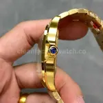 J12 Factory Cartier Santos WGSA0029 39.8mm Roman Numerals White Dial