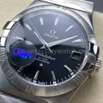 OM+ Factory Omega Constellation Men 123.10.38.21.01.001 38mm Full Steel Black Dial