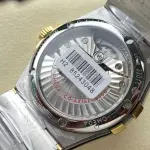 OM+ Factory Omega Constellation Men 123.20.35.20.01.001 38mm Gold/Steel Black Dial