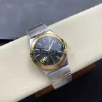 OM+ Factory Omega Constellation Men 123.20.35.20.01.001 38mm Gold/Steel Black Dial