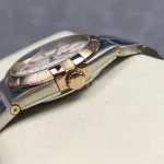 OM+ Factory Omega Constellation Men 123.20.38.21.02.007 38mm Rose Gold/Steel Silver Dial