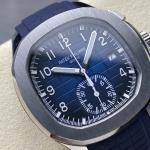 Patek Philippe Aquanaut - White Gold Blue Dial
