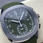 Patek Philippe Aquanaut - Stainless Steel Khaki Green Dial