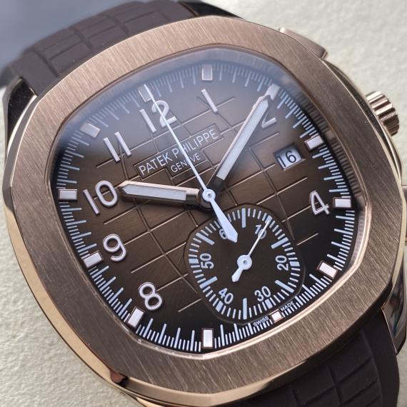 Patek Philippe Aquanaut - Rose Gold Brown Dial