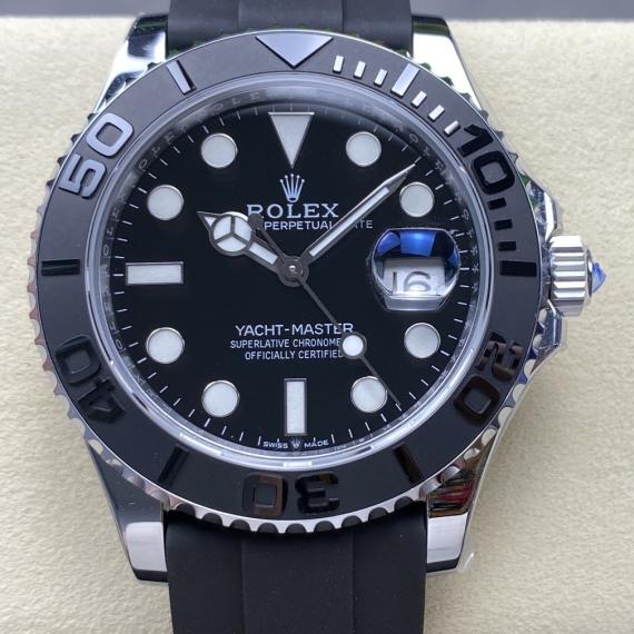 Rolex Yacht-Master - White Gold Black Dial