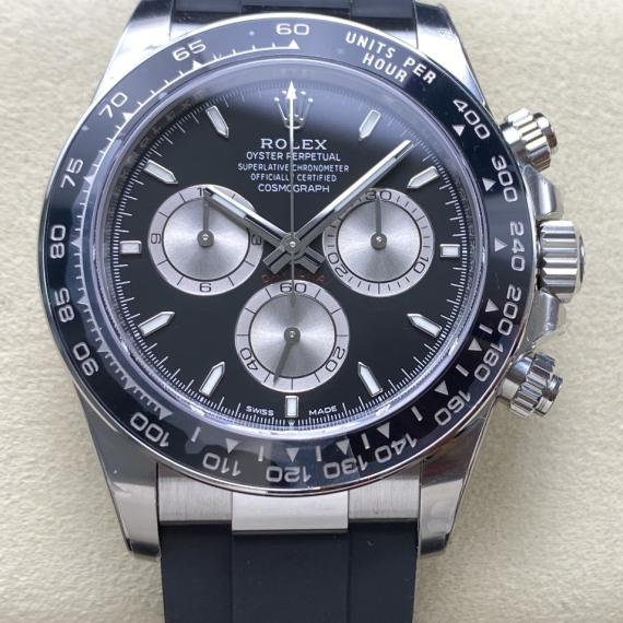 Rolex Cosmograph Daytona — Stainless Steel Black Dial