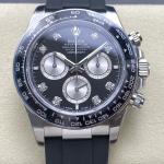Rolex Cosmograph Daytona — White Gold Black Dial
