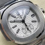 Patek Philippe Nautilus - Stainless Steel White Dial