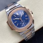 Patek Philippe Nautilus - Two-Tone Blue Dial