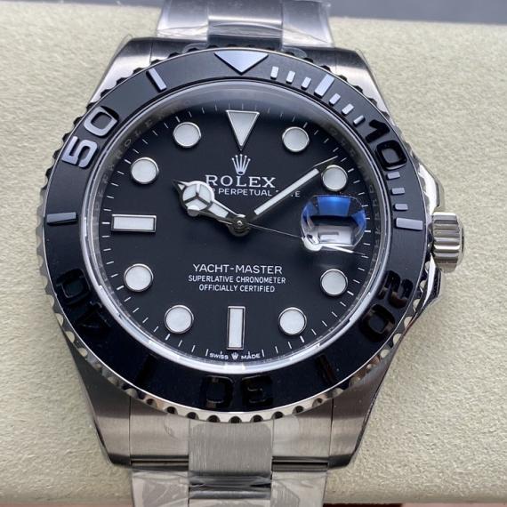 Rolex Yacht-Master - White Gold Black Dial