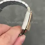 THB Factory Cartier Santos WHSA0012 39.8mm Full Steel Silver Roman Numerals Skeleton Dial